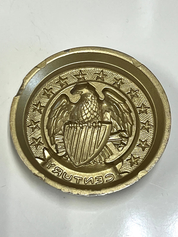 NOS Century late 70's Plastic Round Emblem - hard to find