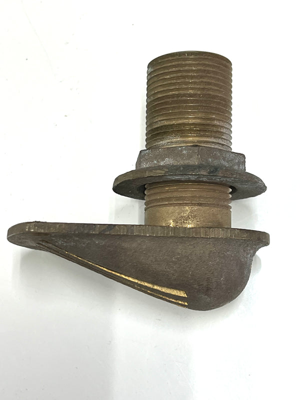 NOS Bronze Water Intake Scupper | AA Marine - Classic Boating