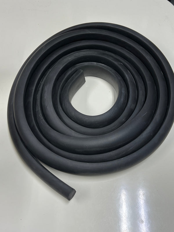 Half Round Cockpit Roll Rubber - 1-1/2