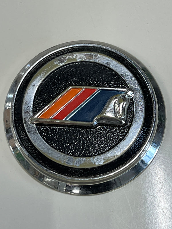 USED Century Plastic Round Emblem - Blemished - hard to find