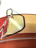 Windshield Bottom Molding - BLACK (per foot)