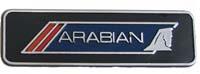Arabian Plastic Dash Emblem