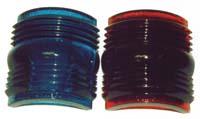 GLASS Fresnel NOS bow light lenses 2-1/2