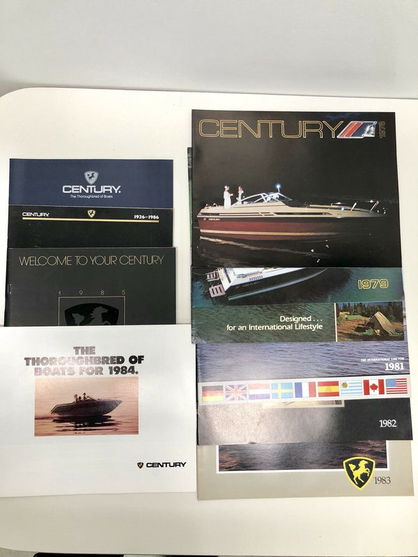 Century Sales Brochures 1978-1987