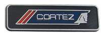 Cortez Plastic Emblem