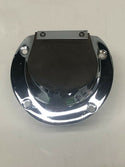 Chrome Exhaust Port W/Flapper, NOS