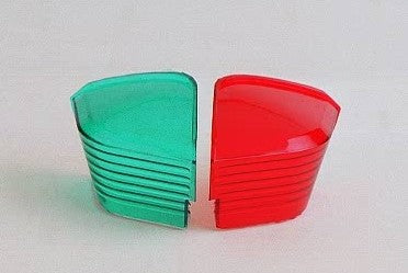 Aqua Marine Bow Light Lenses, Pair