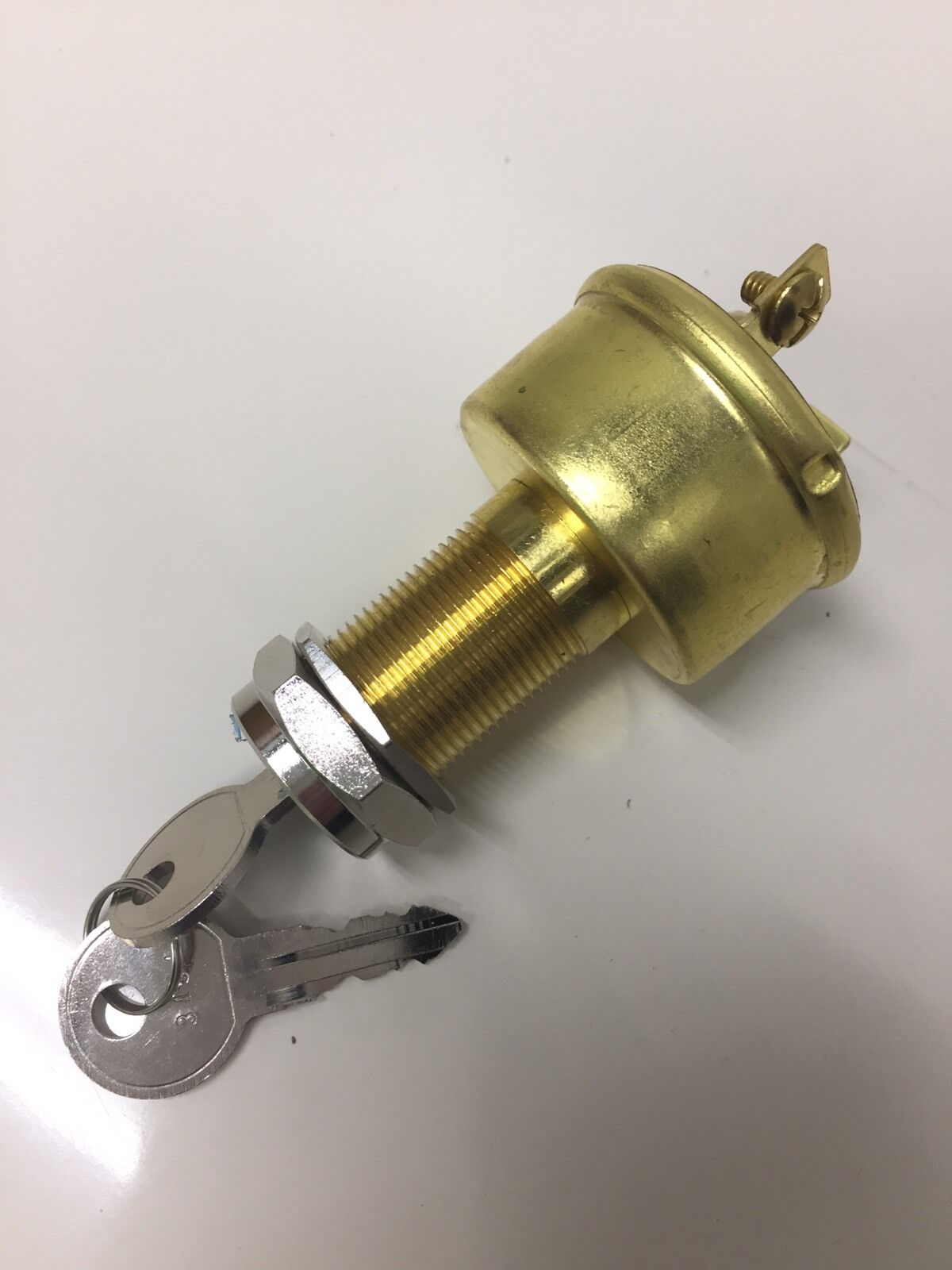 Ignition Switch, Brass AA Marine Classic Boating