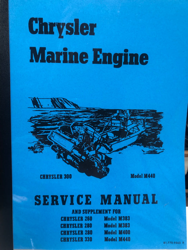 Manual, Chrysler 440 (330 HP)