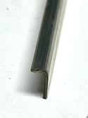 NOS Silver Plastic Mylar Side Panel Upholstery Trim PER FOOT
