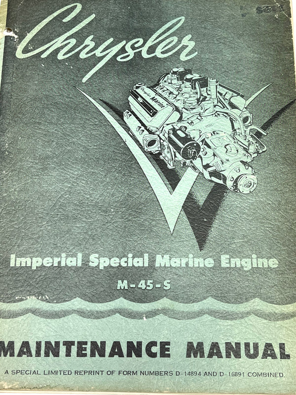 Manual, Chrysler M45S