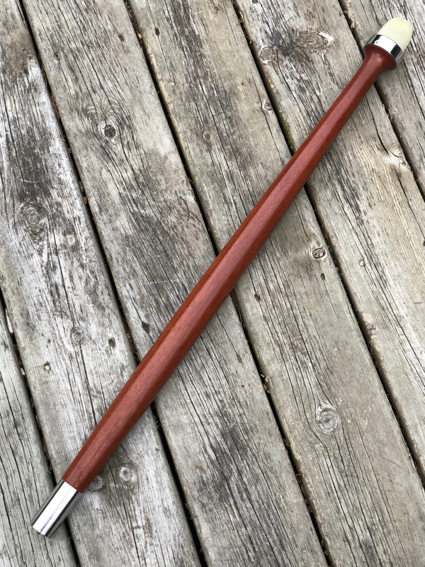 BARN FIND New Old Stock Vintage 32” Mahogany Stern Flag Pole