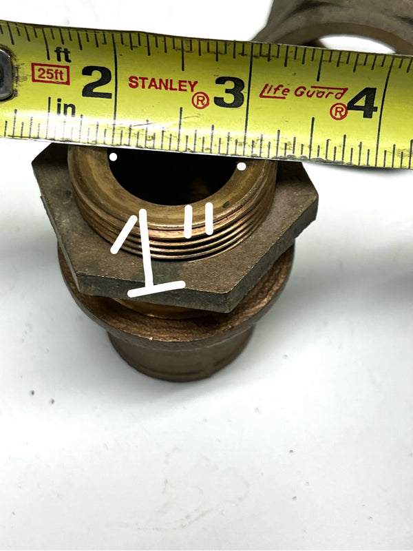 Bronze Stuffing Box for a shaft log, for 1” shaft