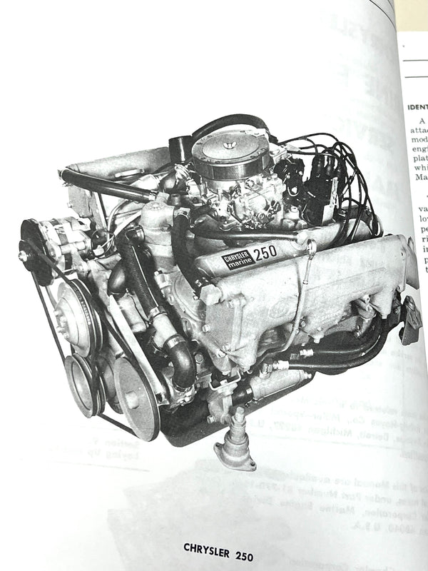Manual, Chrysler LM340 (250 HP)