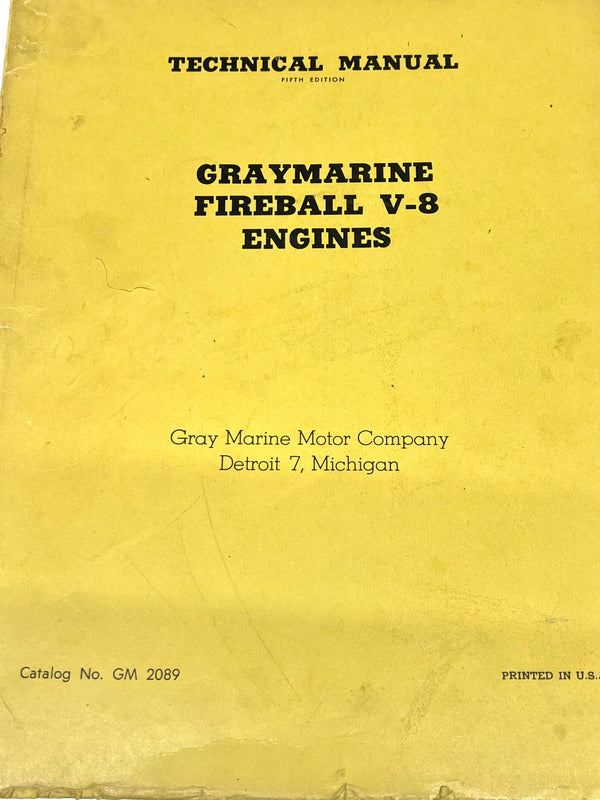 Manual, Graymarine Fireball V8